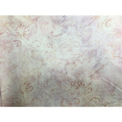 Tela CD-03739-001, Batik, 100% algodón, color rosado suave, mide 1.10 mt. ancho x 30 cm
