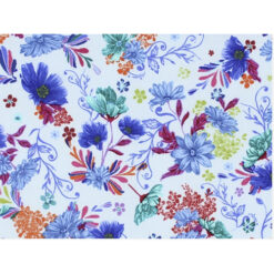 Tela CD-10694-010- Estampado flores, 100% algodón, 1.10 mt. ancho x 30 cm