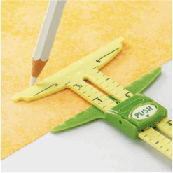 Regla de medidas 6 pulg(indicador deslizable 5 en 1)