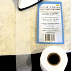 Heat Press Batting 3/4 (cinta para unir punzonado)