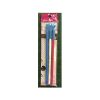 Juego lapices tiza color rosado, azul y blanco marca Sew Mate