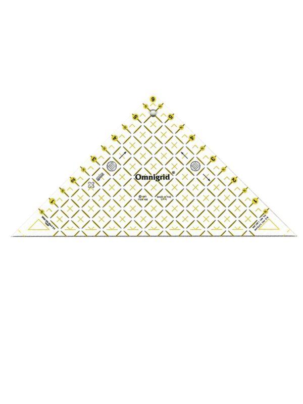 Regla Triangular 6 pulgadas desde el lado Omigrid