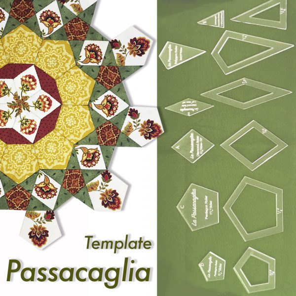 Set de Plantillas de Acrílicos Passacaglia separado 1/4¨ - Imagen 3