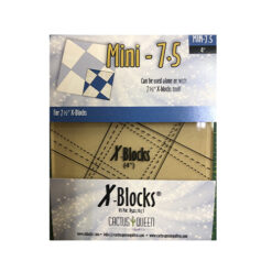 Regla X-Blocks Mini - 7.5 (4 pulgada)