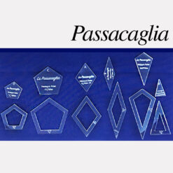 Set de Plantillas de Acrílicos Passacaglia separado 1/4¨