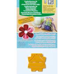 Yoyo 8490 - Flores Kanzashi - Tamaño 3,75 cm