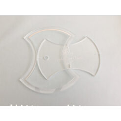 Plantilla apple core 4½" liberado 1/4 pulgada