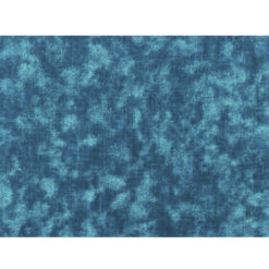 100% algodón, color azul baltico marmoleado, mide 1.10 mt. ancho x 30 cm