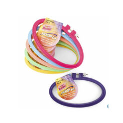Bastidor plástico para bordar mide 25 cm marca Hoop-La