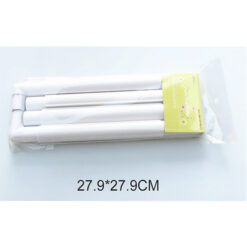 Bastidor de plástico rectangular mide 27,9 x 27,9 cm