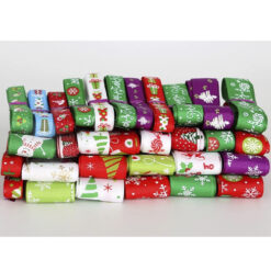 CF 19 Set 12 cintas estampadas mide desde 1cm a 2 cm ancho x 94 cm largo cada u