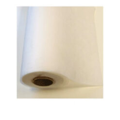 Entretela intermedia (50gr x m2) de papel 1 faz 1,5 mt ancho x 1 mt, pegamento por un lado,