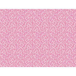 Tela T9091703, diseño floral rosado, 100% algodón, 1.10 mt. ancho x 30 cm