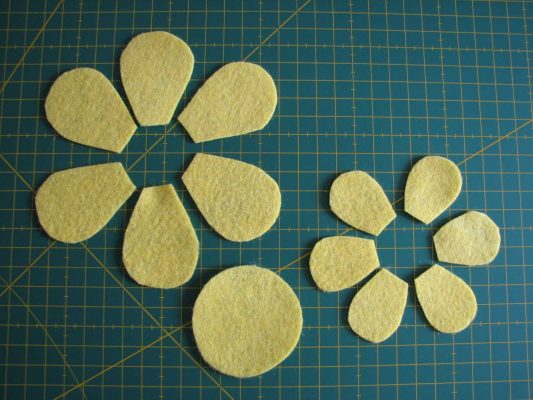 Set de plantillas pétalos X 3 - Imagen 2