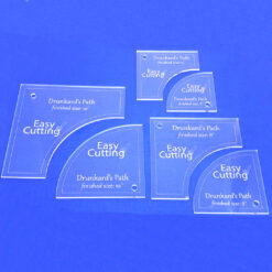 Set de plantillas drunkard’s (camino del borracho) liberado 1/4 pulgada - 3 Jueg