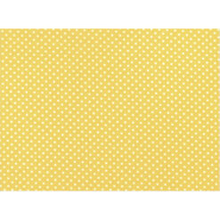 Tela BD-49777-A04  100% algodón  diseño mini puntos amarillos , mide 1.10 mt. ancho x 30 cm