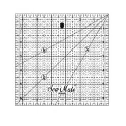 Regla 6,5 x 6,5 pulgadas Sew Mate