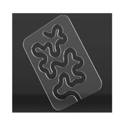 Regla para acolchar quilts a máquina, figura laberinto