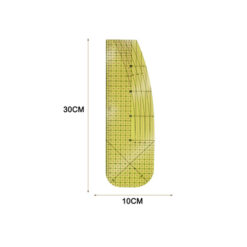 Regla para marcar los bies mide 10x30cm