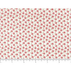 Tela BD-49480-A02, 100% algodón,  diseño florcitas infantiles, mide 1.10 mt. ancho x 30 cm