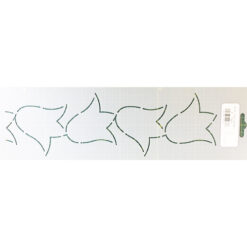 Stencil EL37 Tulipan Borde mide 29x10 cm