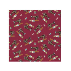 Tela CT 571 diseño costura, 100% algodón, 1.10 mt. ancho x 30 cm