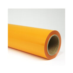 Vinilo adhesivo Nª 017, color amarillo oro brillante, mide 30 cm x 1 mt.