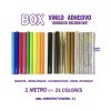 Box  21 vinilos adhesivos Macal + 50 cm papel transfer tape