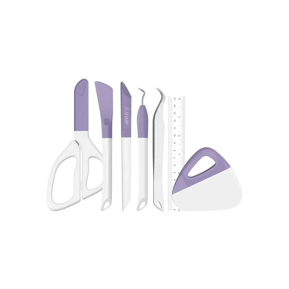 Juego de 7 herramientas para tapetes marca NICAPA