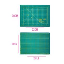 Base de Corte reversible cm y pulgada 30x22 cm y 12x9 pulgada