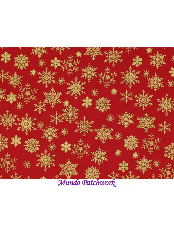 Tela CN 023 - 100% algodón, diseño cuadros navideño  1.10 mt. ancho x 30 cm
