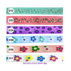 Kit Cintas Estampadas mide 2,5 cm x 1 mt