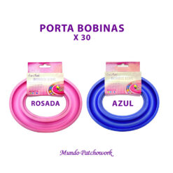 Porta bobinas Rosado / Azul, se venden por unidad