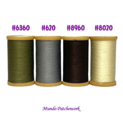 Hilo Americano Coats Clark para acolchado a maquina , 350 yardas c/u