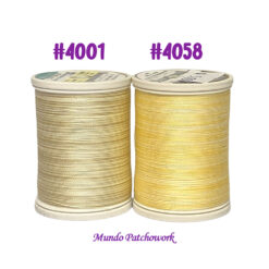 Hilo 4001 - 4058, hilo 100% algodón egipcio marca Sulky para acolchar matizado 500 yardas c/u