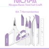 Juego de 7 herramientas para tapetes marca NICAPA
