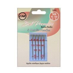 Agujas Organ para hilo metálico 90/14 y 100/16 x 5 unidades