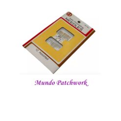 Set agujas costura x 12, para ciegos, ojal abierto, fácil enhebrado