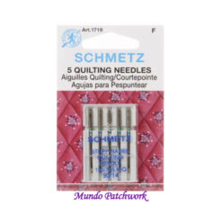 Agujas máquina coser caseras Schmetz Quilting 14/90 x 5 unid