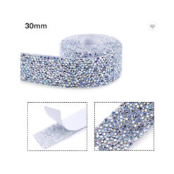 Cinta 48 con brillos plateado con adhesivo  mide 30mm ancho x 91cm de largo