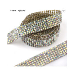 Cinta 40 con brillos  mide 12mm ancho x 91cm de largo