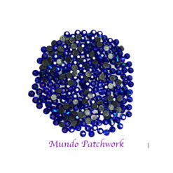 Cristal Hotfix color cristal azul x 1440 unidades SS12 (3mm)