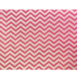 100% algodón,chevron color rosado