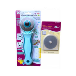 Cortador de tela 60 mm + 1 repuesto marca Sew Mate color turquesa