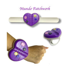 Porta alfileres figura corazón magnético al brazo