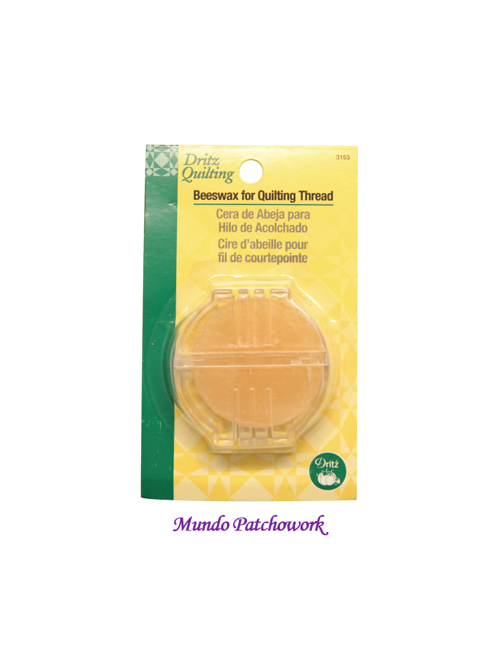  Dritz 3153 Beeswax for Quilting Thread with Holder