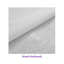 Entretela de papel (con adhesión) 1 faz 0,75cm ancho x 1 mt (40 gramos)