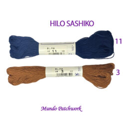 Hilo - H060 -Olympus Sashiko 20 mt (100% algodón)x unidad se venden