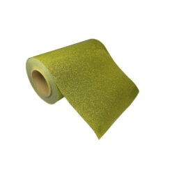 Vinilo KGD-009 termotransferible Glitter textil color dorado amarillo