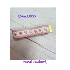 Huincha de medir 1,5 mt largo, ancho 2 cm, colores, verde, blanca, azul, rojo, amarilla